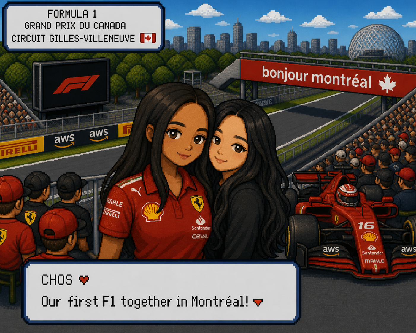 K + T at the Canadian Grand Prix