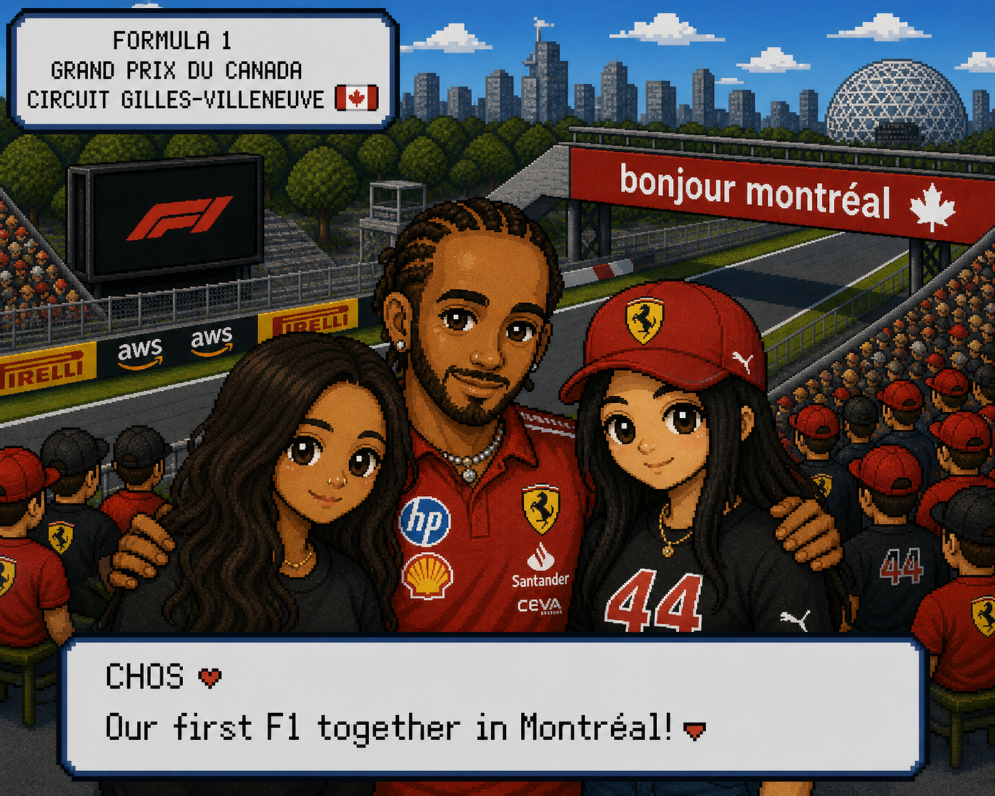 K + T with Lewis Hamilton